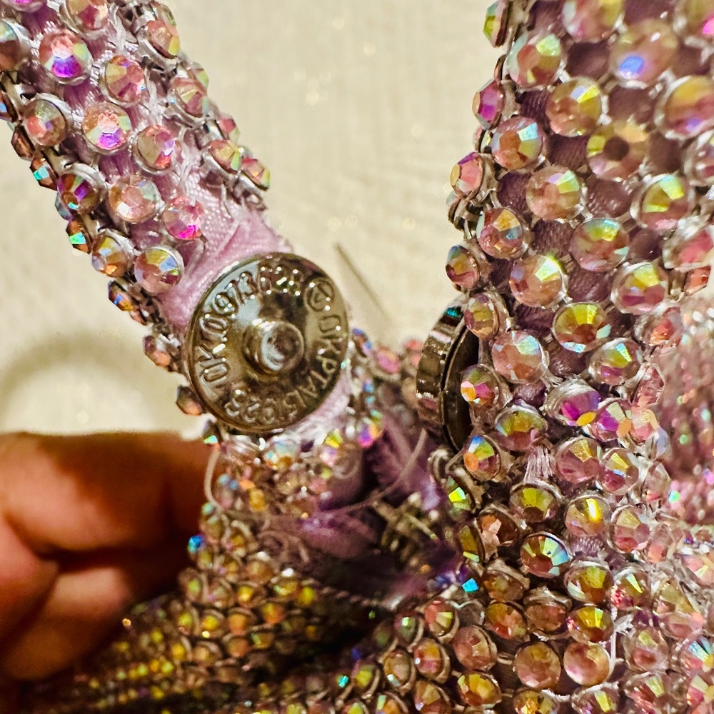 Iridescent lavender handbag - Picture 2 of 5